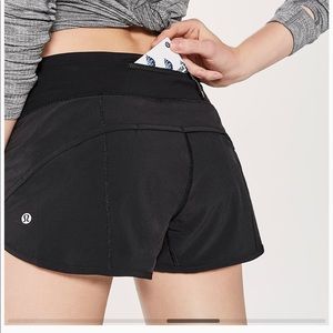 Lululemon speed 4-way shorts 2.5